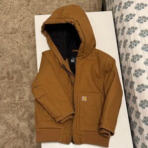 Carhartt Tan Hooded Jacket